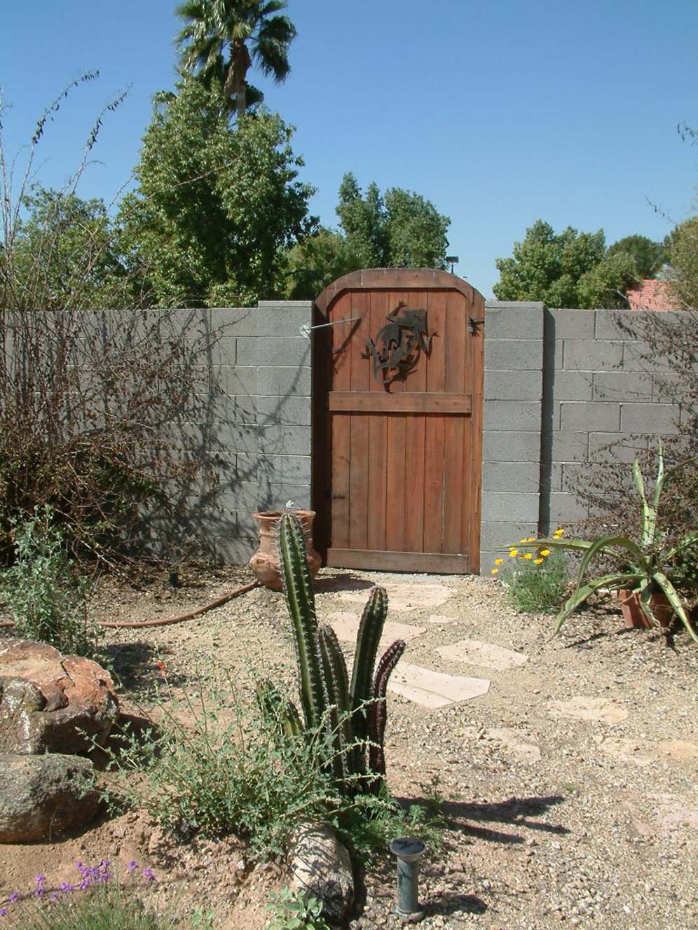 Rustic Wooden Gate