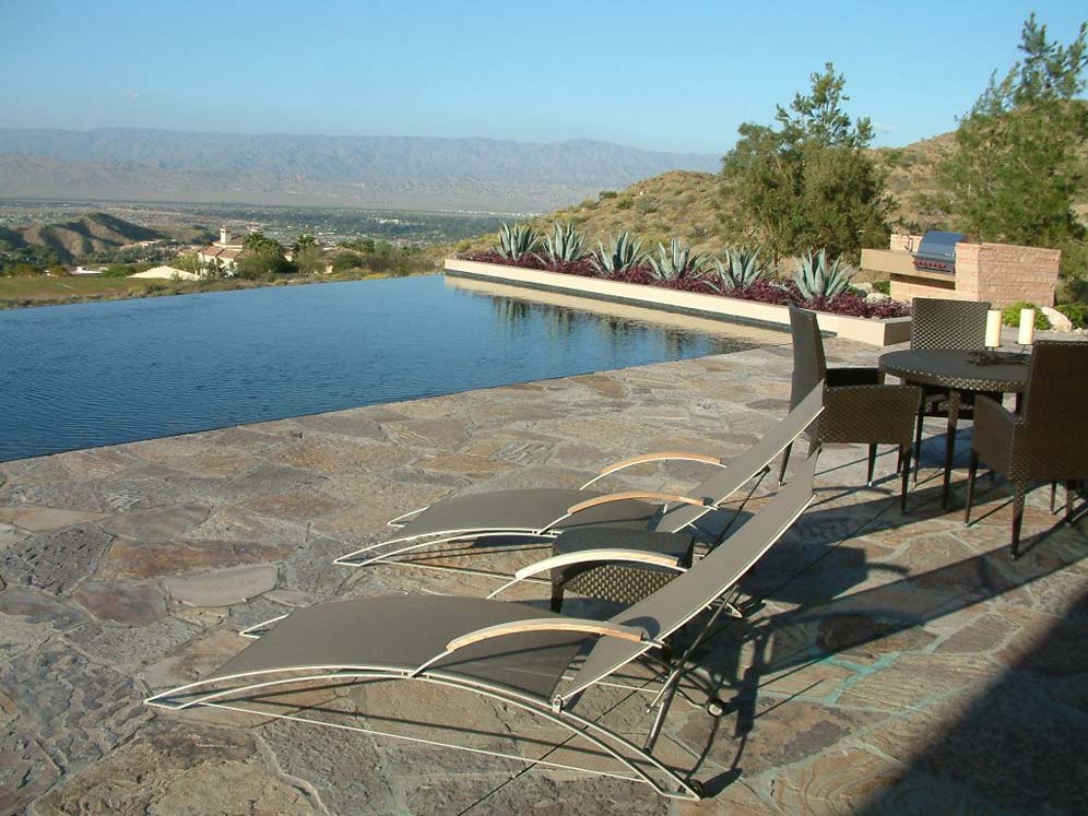 View of Valley and Mountain