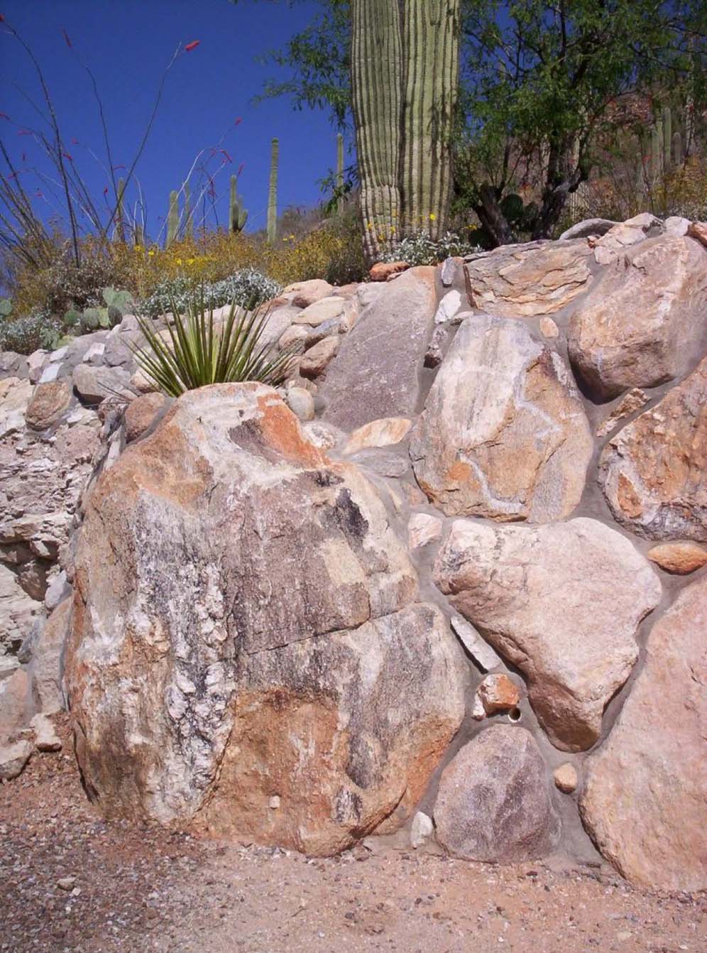 Stone Wall Close-up