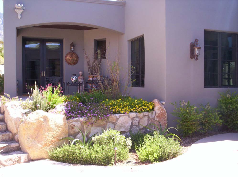 Small Garden Near Back Door