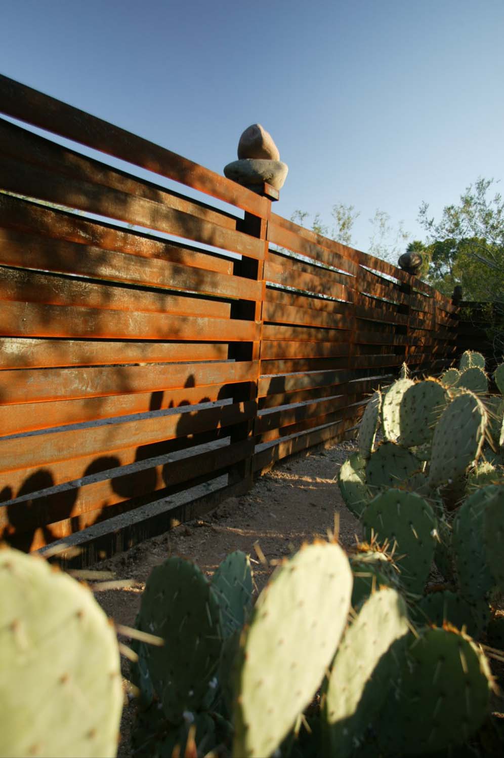 Woven Steel Fence