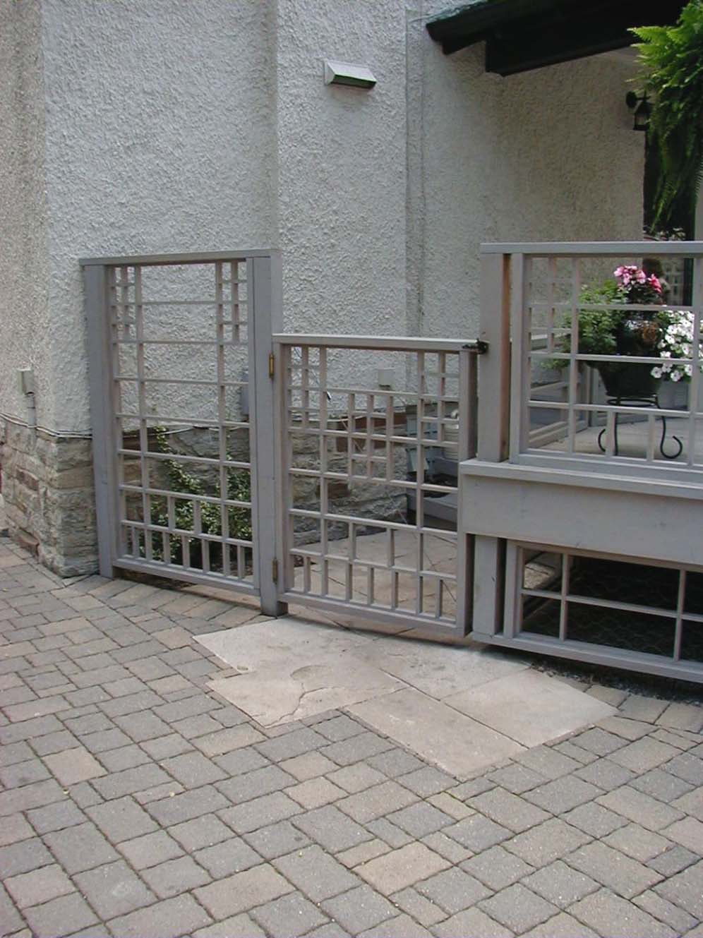 Modern Entry Gate