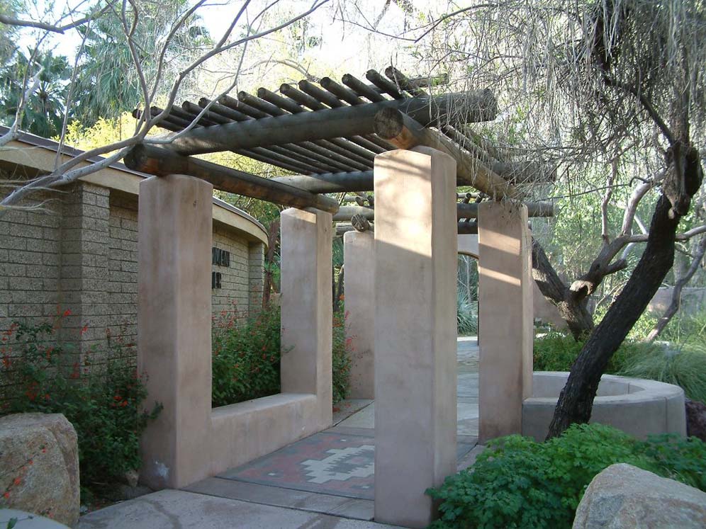 Pueblo Look Trellis